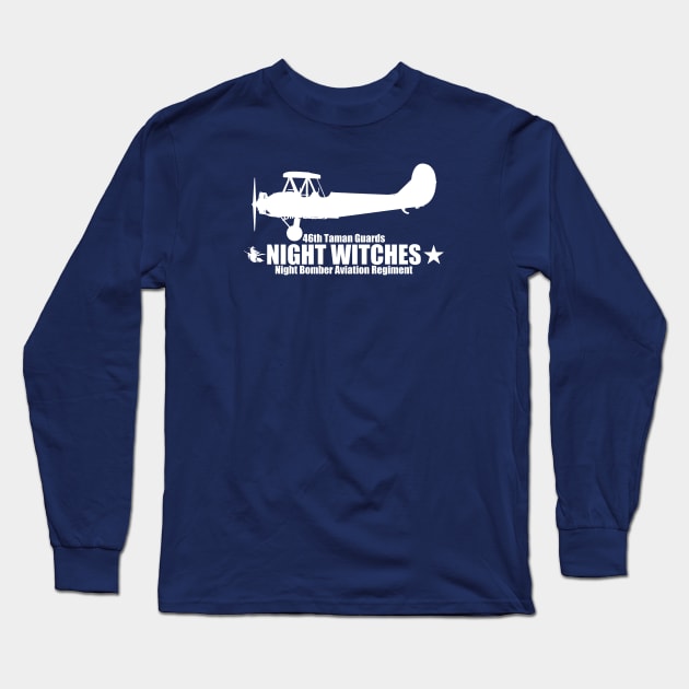 WW2 Night Witches Long Sleeve T-Shirt by TCP